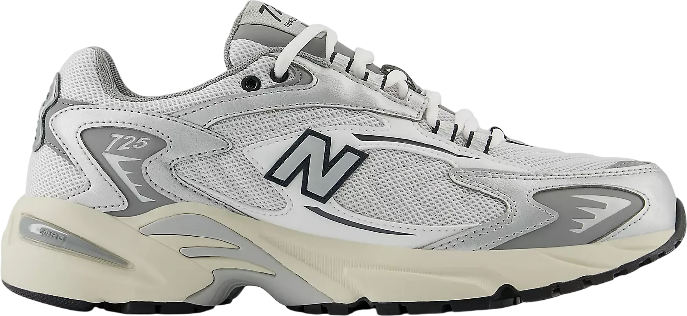 New Balance 725v1 White Metallic Silver Grey