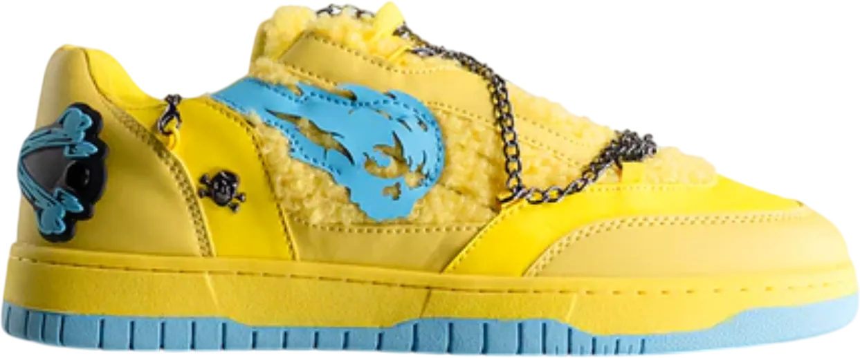Court Classic Sneakers Unchained Bears Yellow
