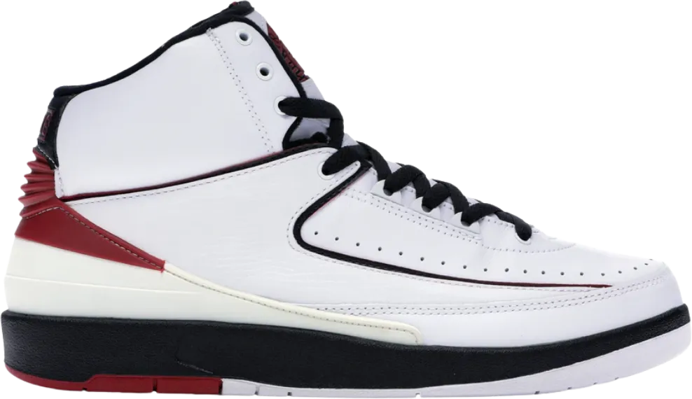 Jordan 2 Retro White Varsity Red (2004)