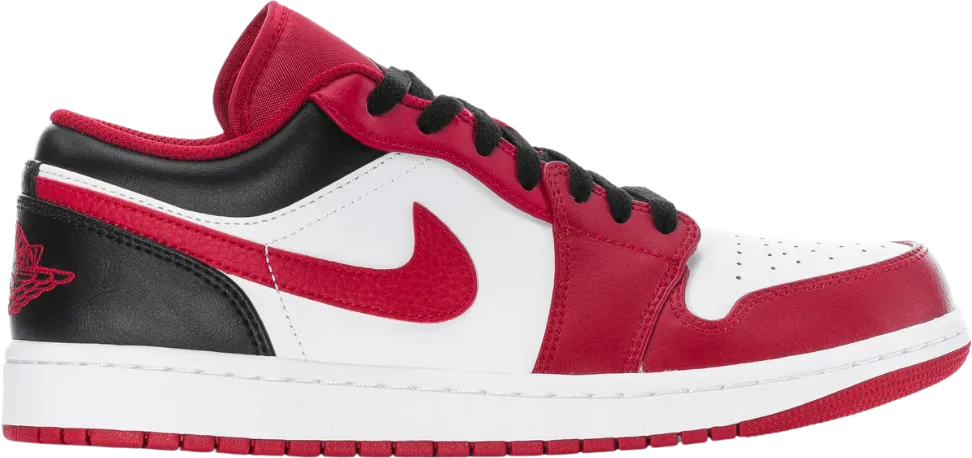 Air Jordan 1 Low Black Gym Red