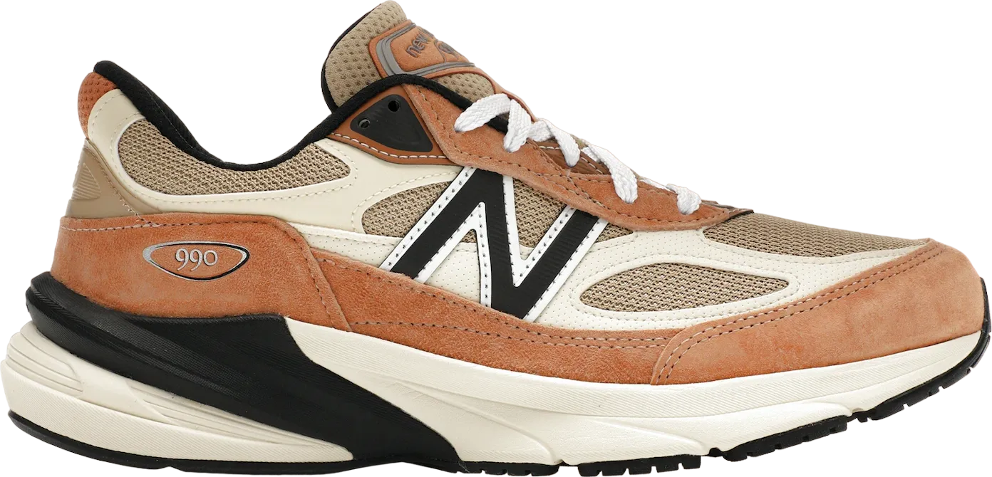 New Balance 990v6 MiUSA Teddy Santis Sepia Orange