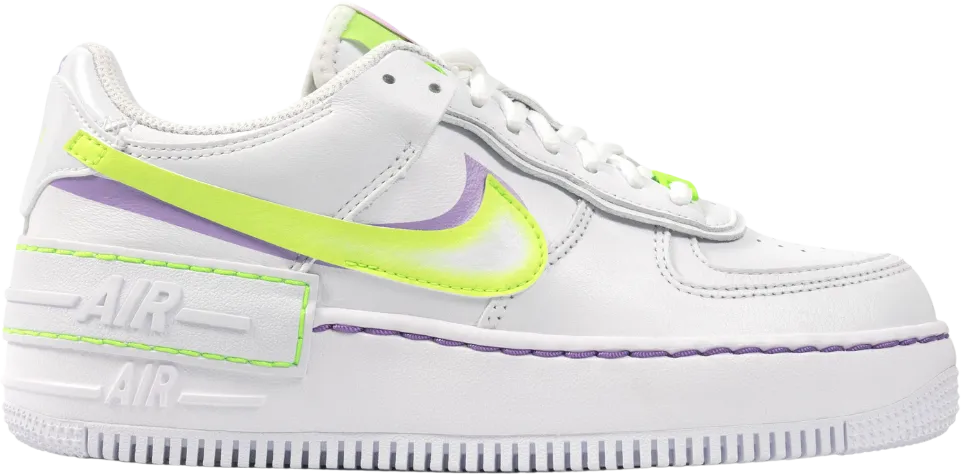 Nike Air Force 1 Low Shadow White Electric Green (Women's)