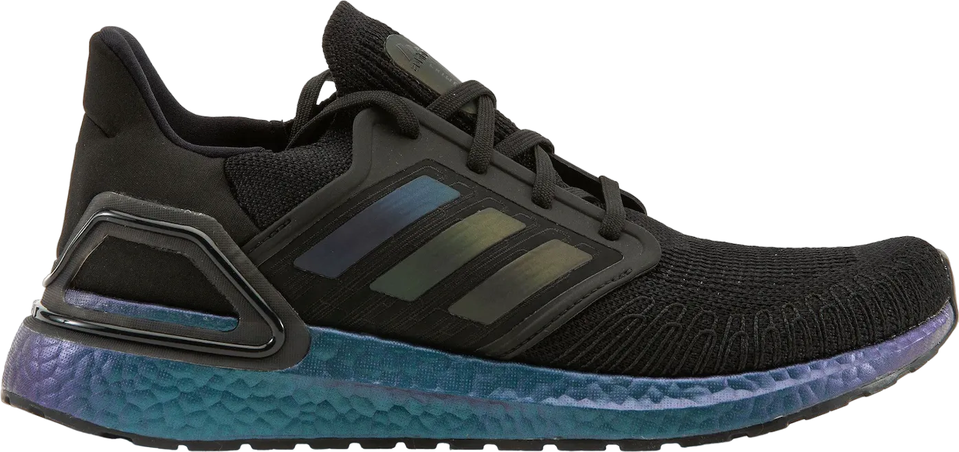 adidas Ultra Boost 20 Black Signal Cyan