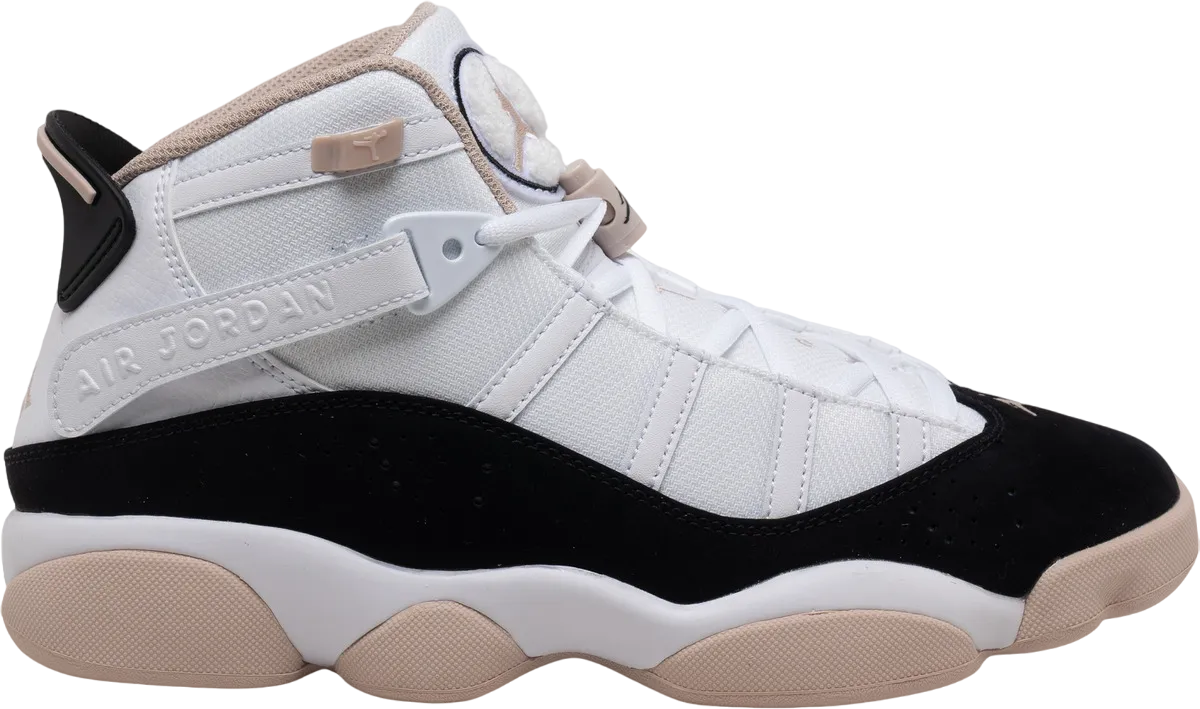 Air Jordan 6 Rings Fossil Stone