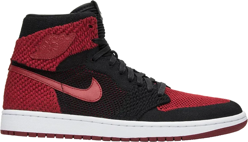 Jordan 1 Retro High Flyknit Bred