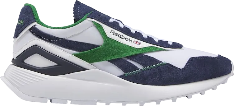 Reebok Classic Leather Legacy AZ Cloud White Vector Navy Green
