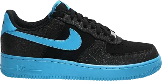 Air Force 1 Low Black Vivid Blue