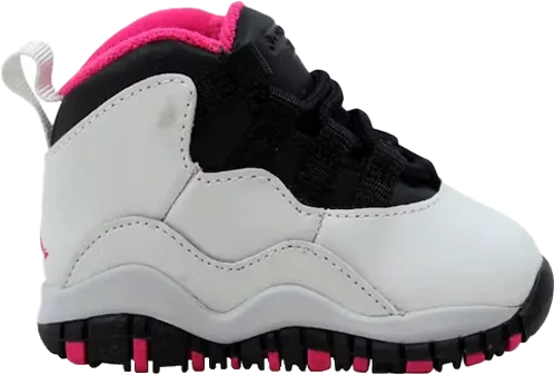 Jordan 10 Retro Pure Platinum Vivid Pink Black (TD)