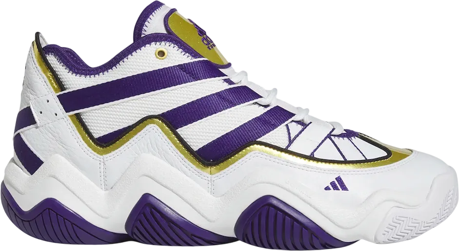 Adidas Top Ten 2010 Cloud White College Purple