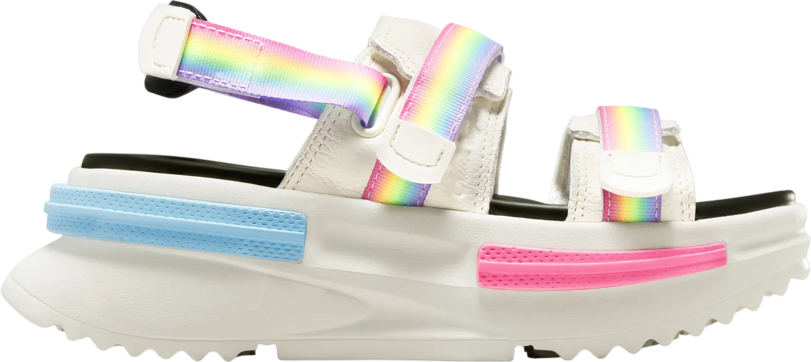 Converse Run Star Utility CX Sandal Pride 2024 White