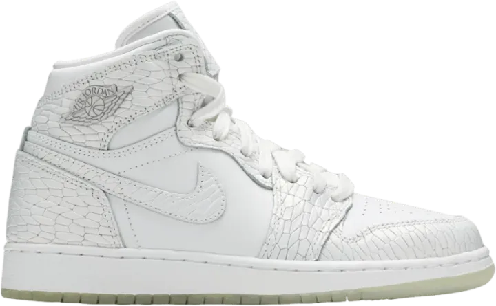 Jordan 1 Retro High Heiress Pure Platinum (GS)