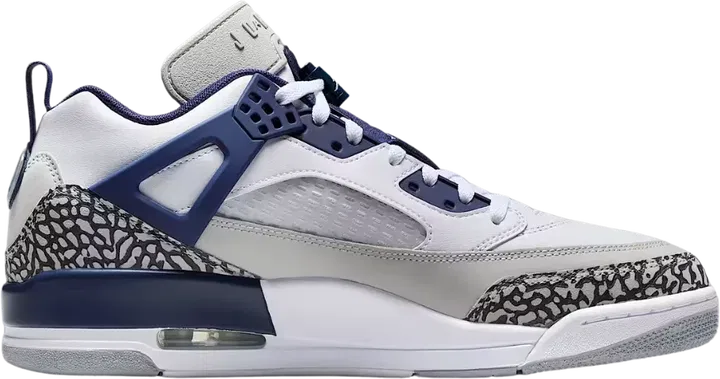 Air Jordan Spizike Low White Neutral Grey Anthracite Midnight Navy
