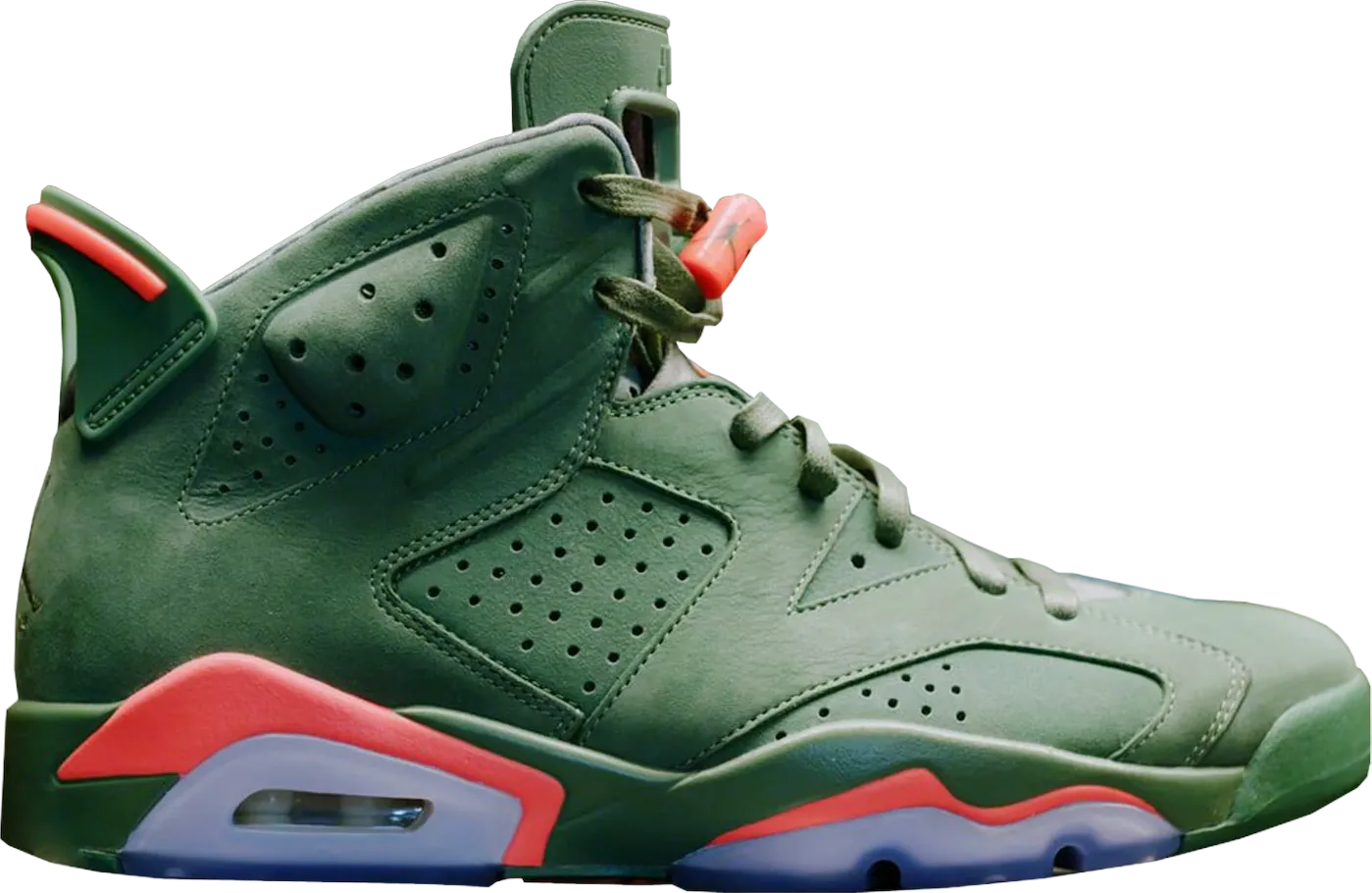 Jordan 6 Retro Macklemore Green Salmon