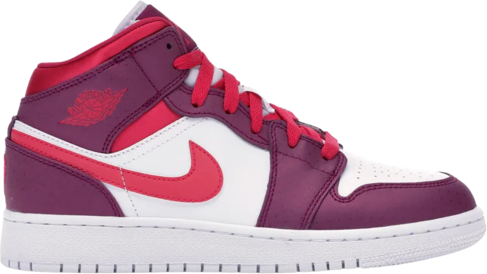 Jordan 1 Mid Berry Pink