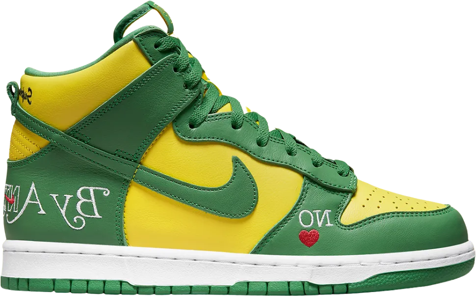 Nike SB Dunk High Supreme By Any Means Brazil