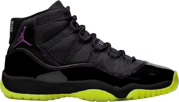 Air Jordan 11 Black Barely Volt