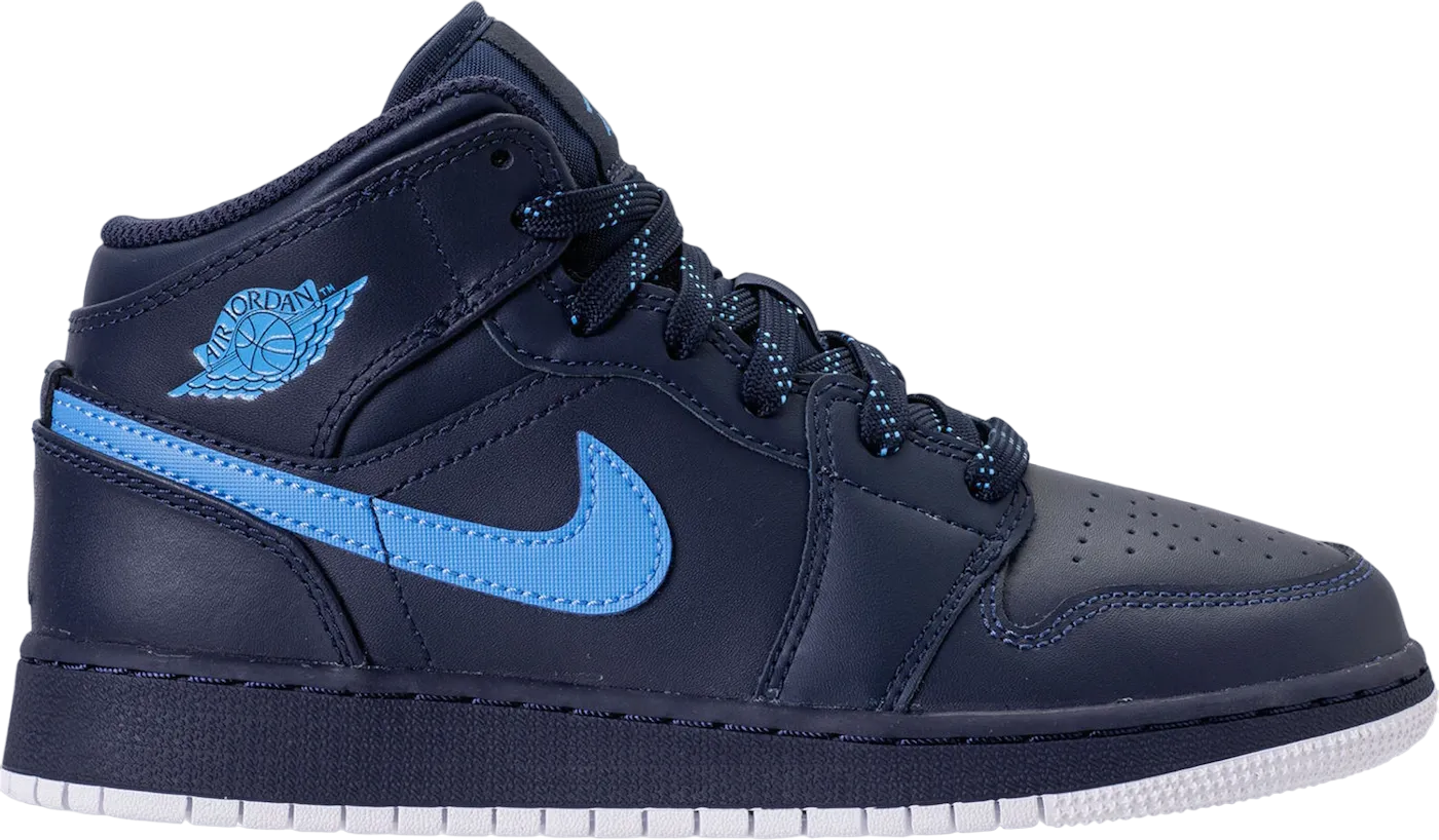 Jordan 1 Mid Obsidian University Blue (GS)