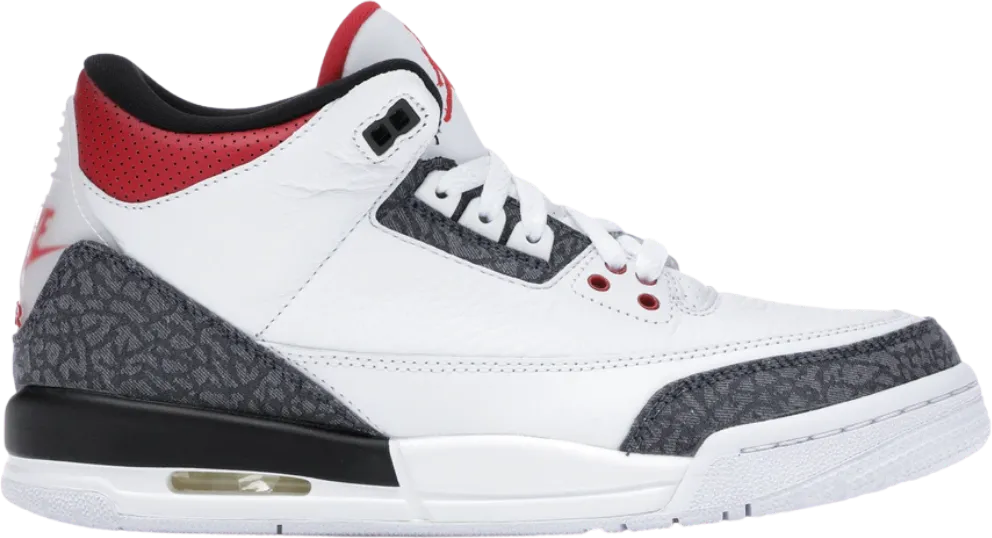 Jordan 3 Retro SE GS Fire Red Denim