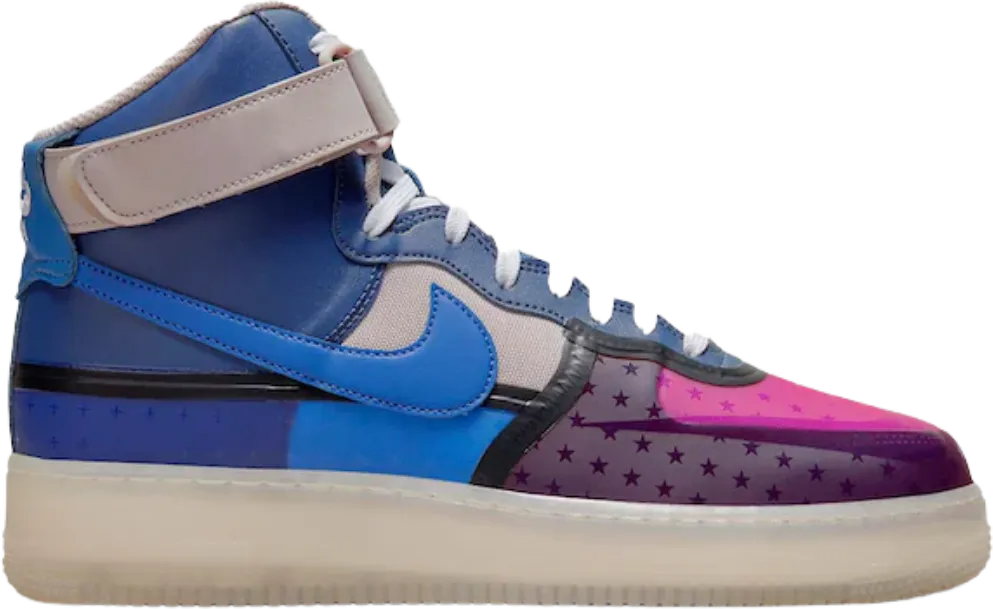 Nike Air Force 1 High '07 Premium Thunder Blue Pink Prime