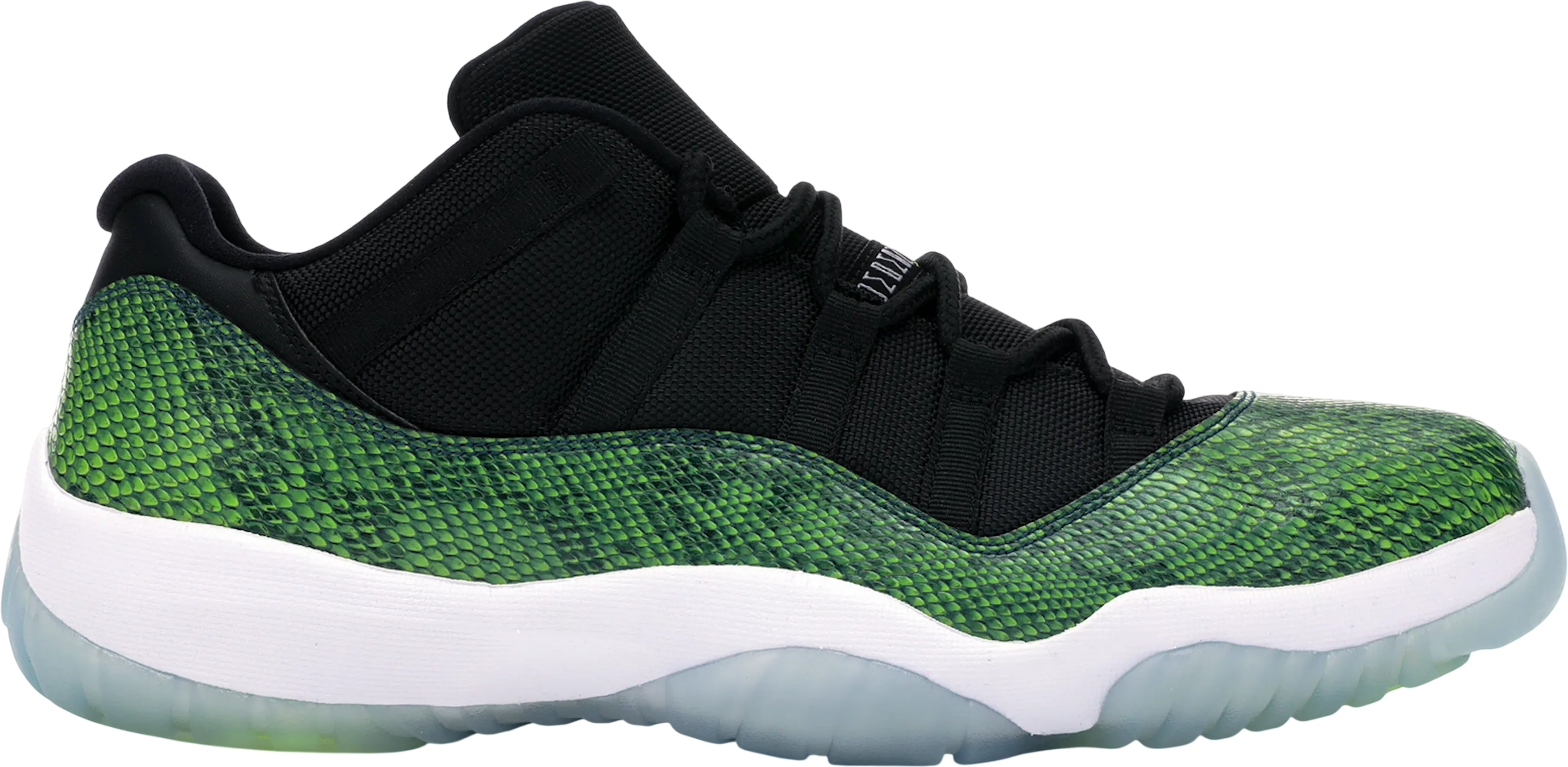Air Jordan 11 Retro Low Green Snakeskin