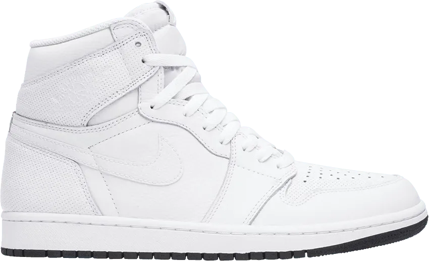 Jordan 1 Retro White Perforated