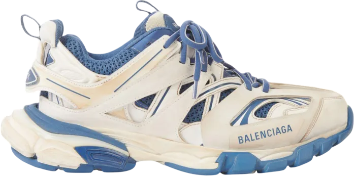 Balenciaga Track Worn Out In Light Grey
