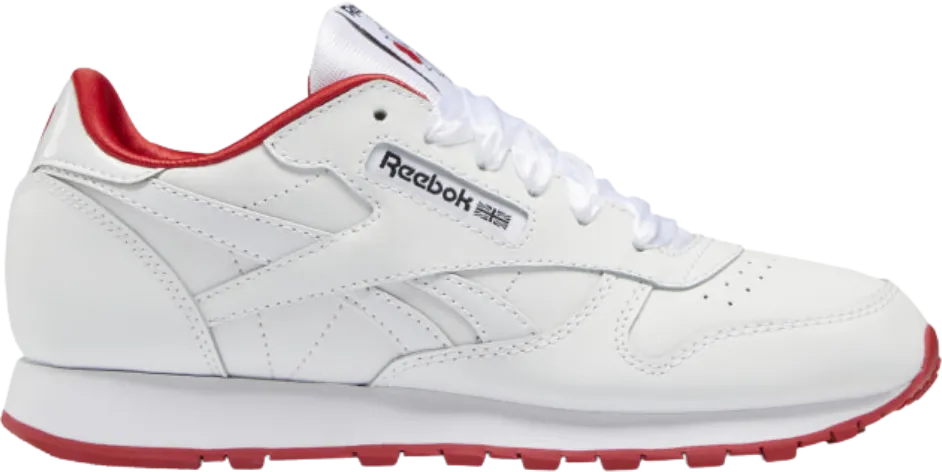 Reebok Classic Leather J White Vector Red