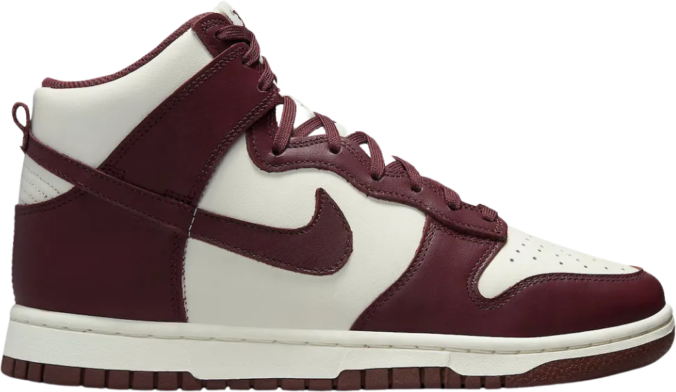 Nike Dunk High Burgundy Crush (Women's)