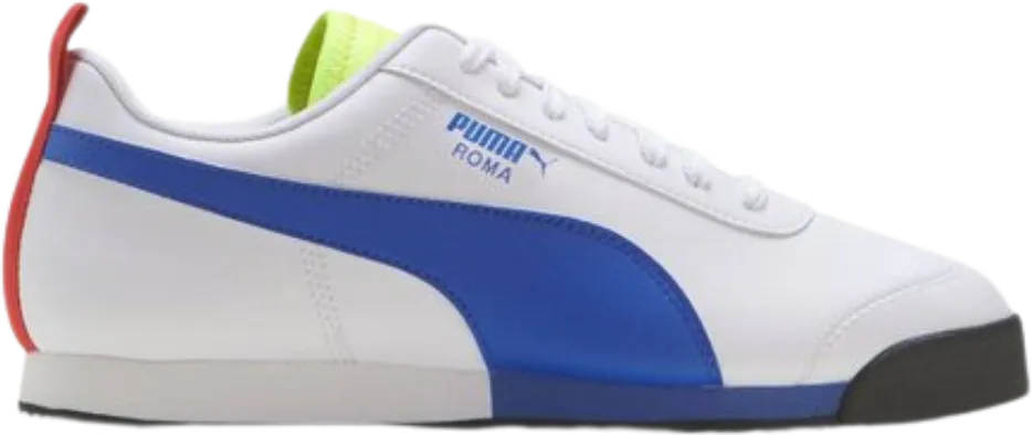 PUMA Roma Play On White Dazz Blue