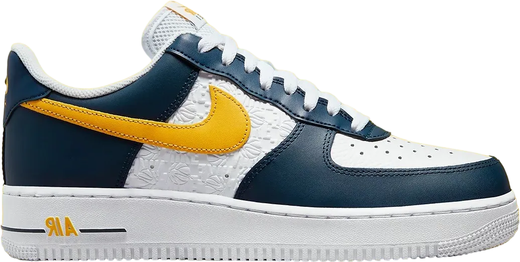 Nike Air Force 1 Low EMB Navy University Gold