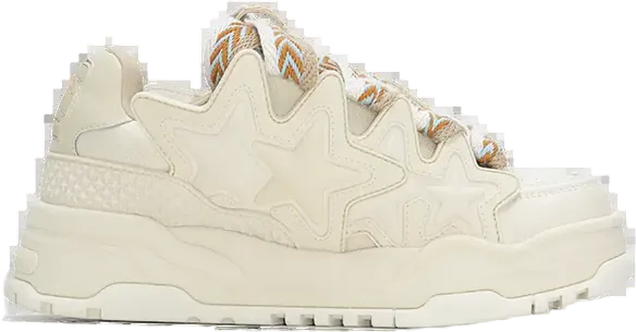 Kaalixto LA Brioche Bread Shoes White Cream