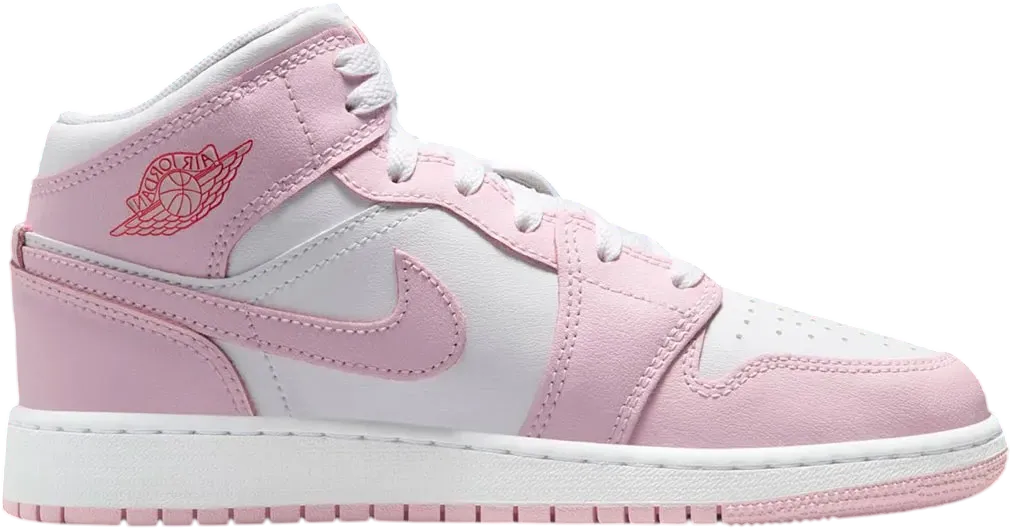 Air Jordan 1 Mid Pink Red