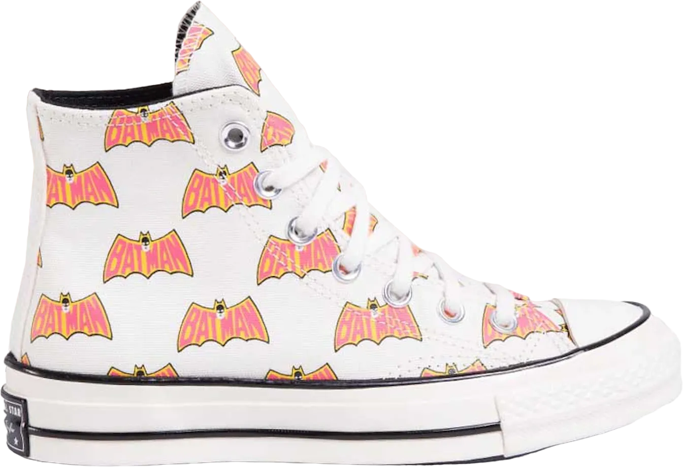Converse Chuck Taylor All Star 70 Hi Batman 80th Anniversary White