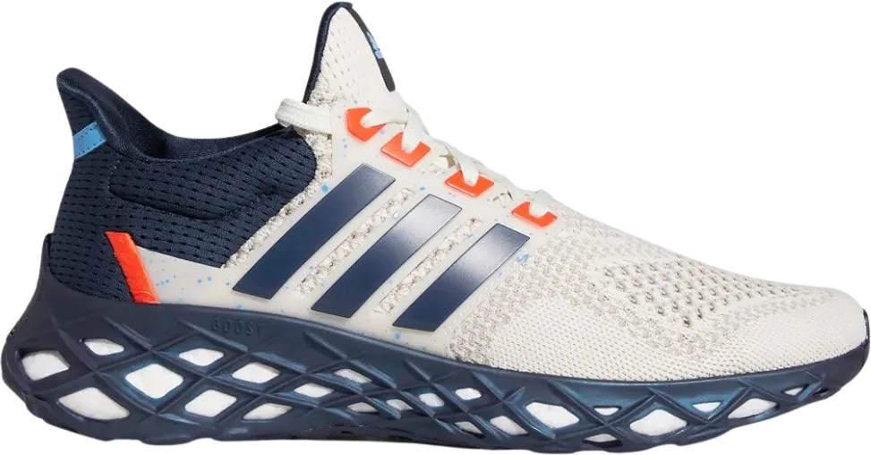 adidas Ultra Boost Web DNA Chalk White Collegiate Navy
