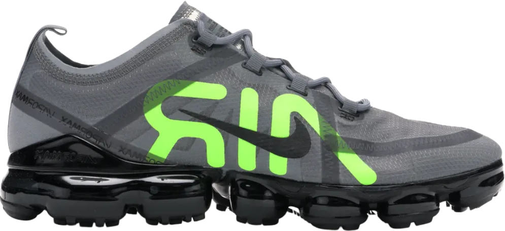 Nike Air VaporMax 2019 Cool Grey Volt Black