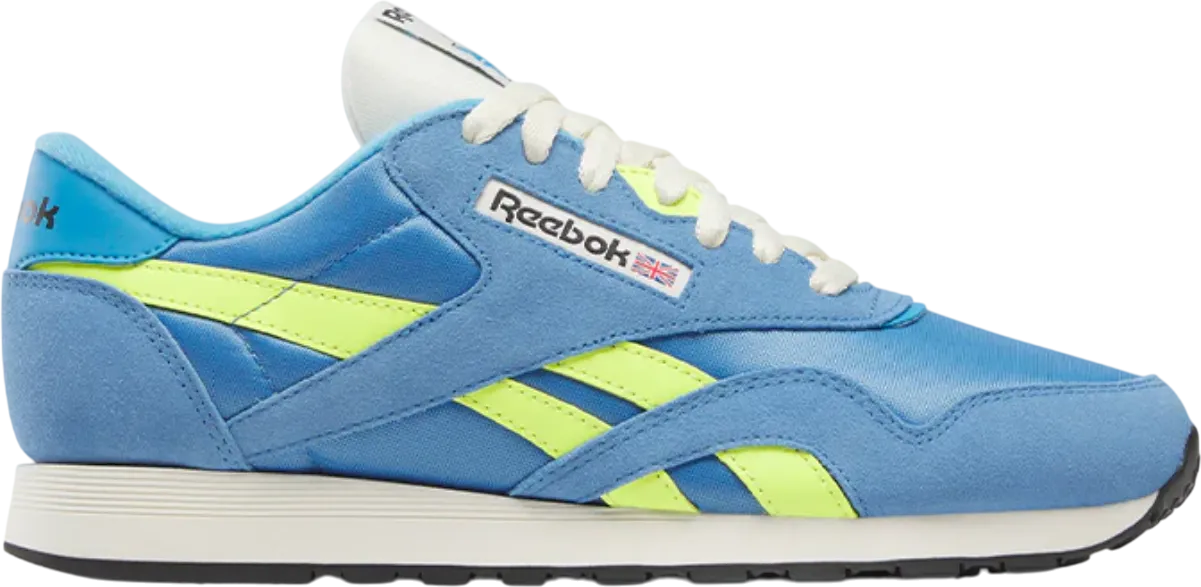 Reebok Classic Nylon Essential Blue Solar Acid Yellow
