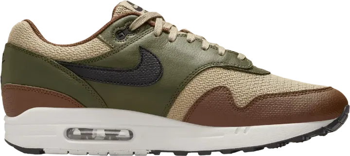 Nike Air Max 1 Essential Premium  Neutral Olive Cacao Wow 