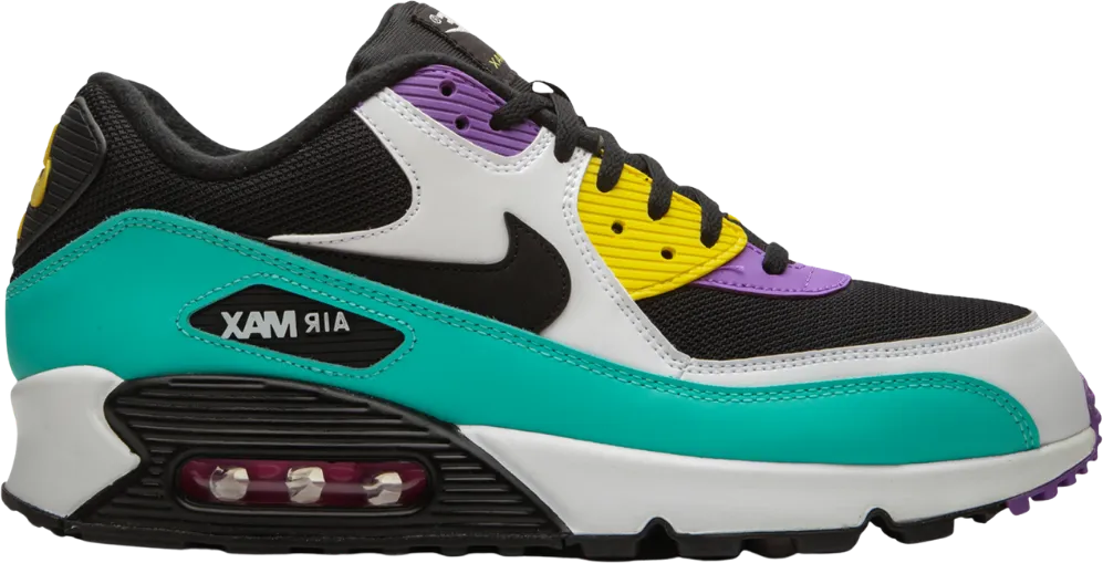 Nike Air Max 90 Black Bright Violet White