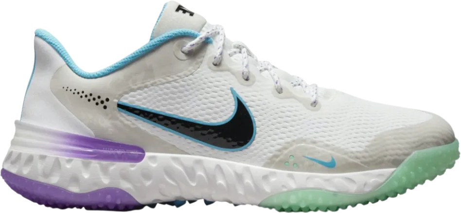 Nike Alpha Huarache Elite 3 Turf White Peach Cream