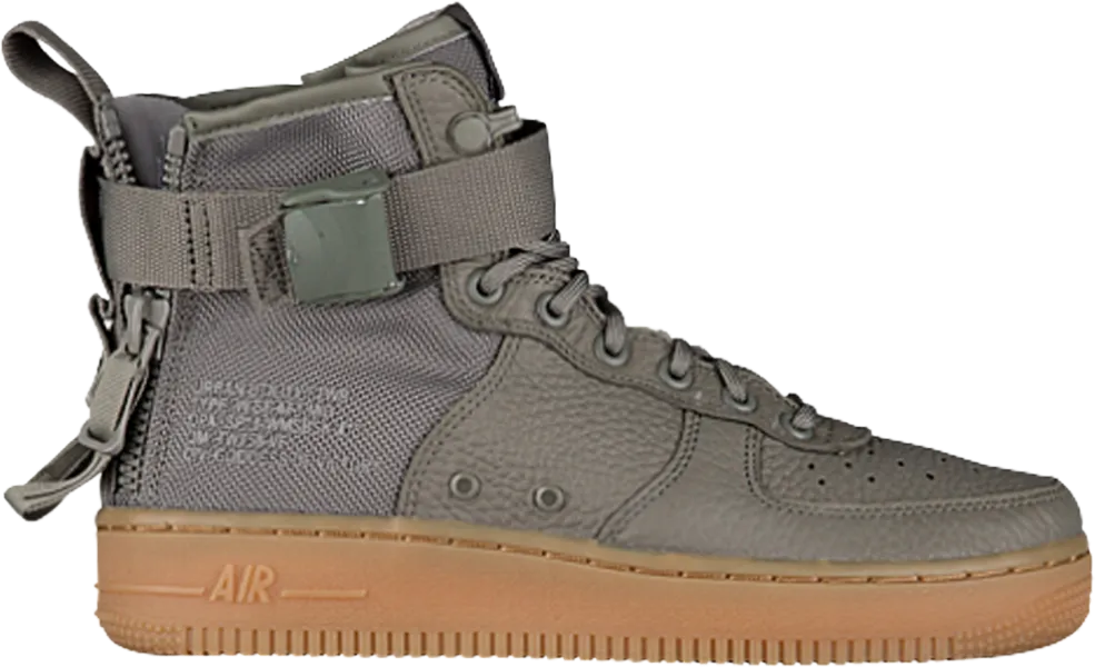 Nike SF Air Force 1 Mid Dark Stucco (Women's)