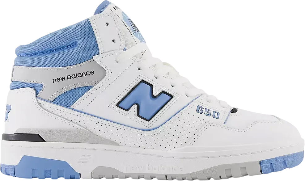 New Balance 650 White Heritage Blue