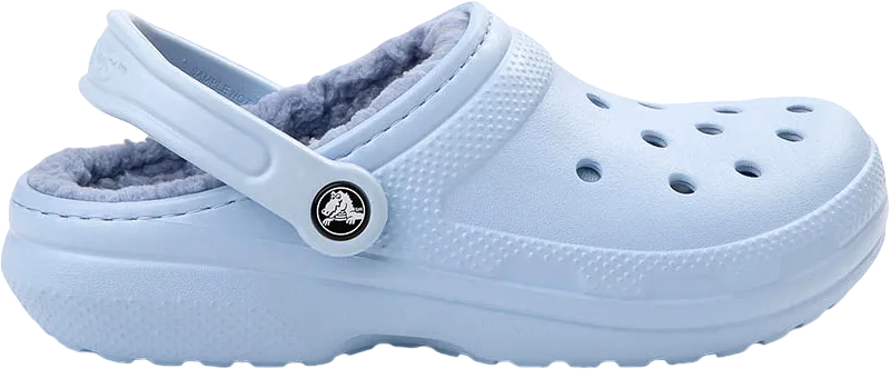 CROCS CLASSIC LINED CLOG BLUE CALCITE