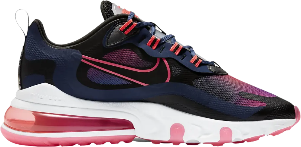 Nike Air Max 270 React Midnight Navy Hyper Pink (Women's)
