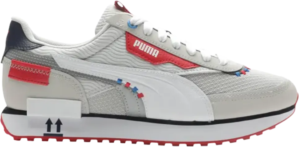 Puma Future Rider S&S Glacier Grey Red