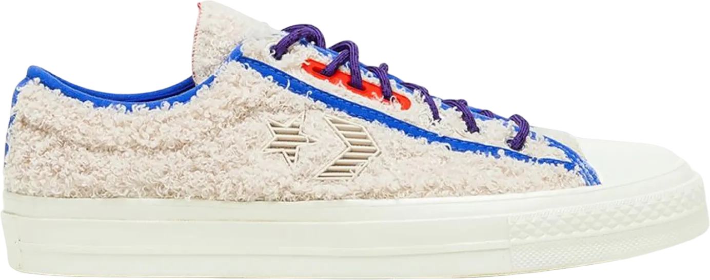 Converse Star Player Ox Retro Sherpa White Swan
