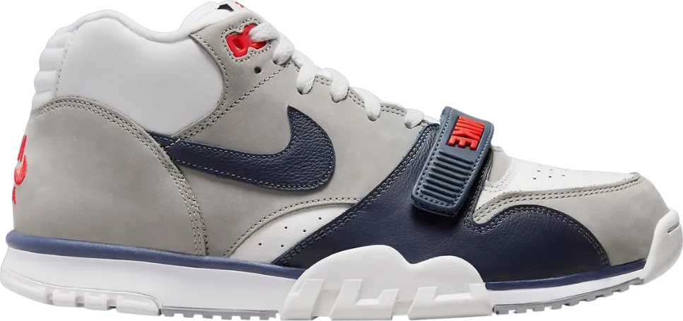 Nike Air Trainer 1 White Midnight Navy Medium Grey