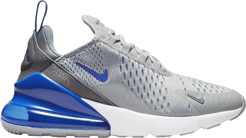 Nike Air Max 270 GS Light Smoke Grey Game Royal