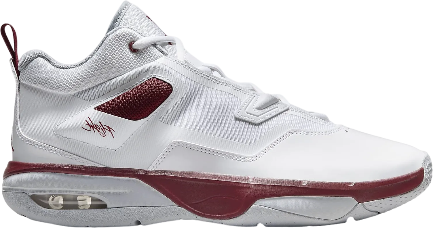 Jordan Stay Loyal 3 White Wolf Grey Team Red