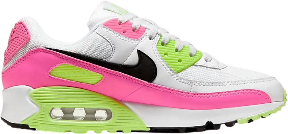Nike Wmns Air Max 90 Gs Pink Volt