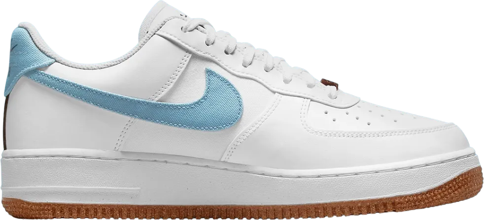 Nike Air Force 1 Low LV8 Indigo Canvas Cork White (GS)